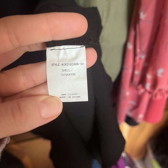 Black Buttonfront Midi Dress by Code × Mode - Picture 10 of 10